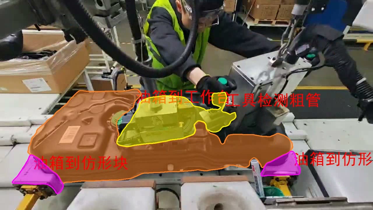 工具检测粗管帧